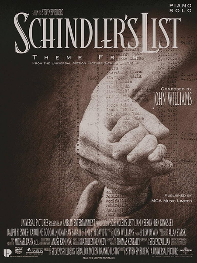 Theme From Schindler's List. Klavier Solo.