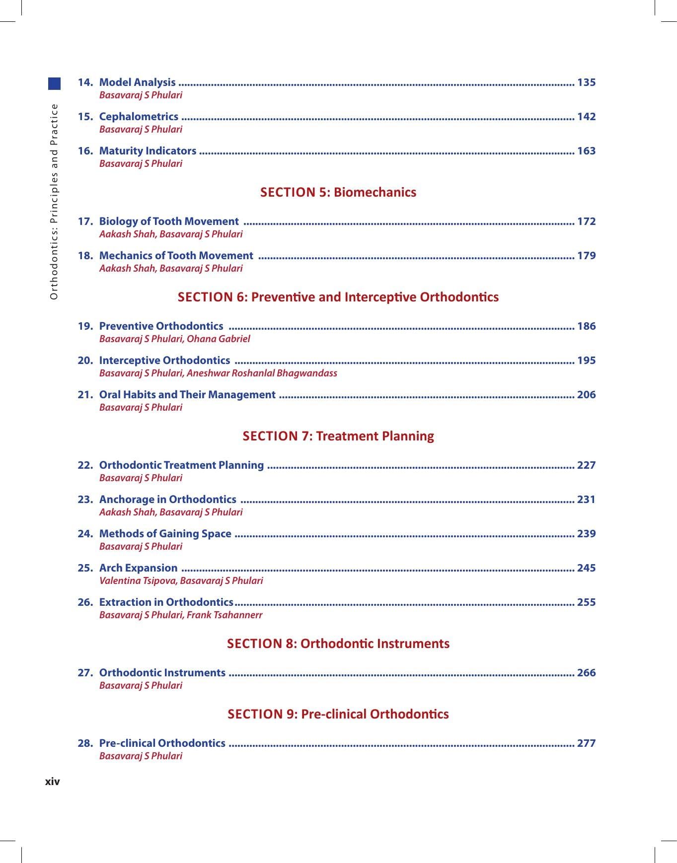 Orthodontics: Principles and Practice