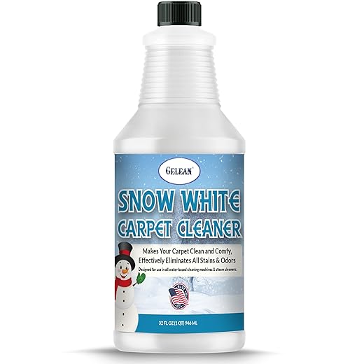 Carpet Cleaner Shampoo - MADE IN USA - Concentrate Carpet Cleaner & Deodorizer - Pet Stain And Odor Remover - Rug Extracting Shampoo, Upholstery, and Machine Use - Fresh Scent (64 Fl oz) (32 Fl oz)