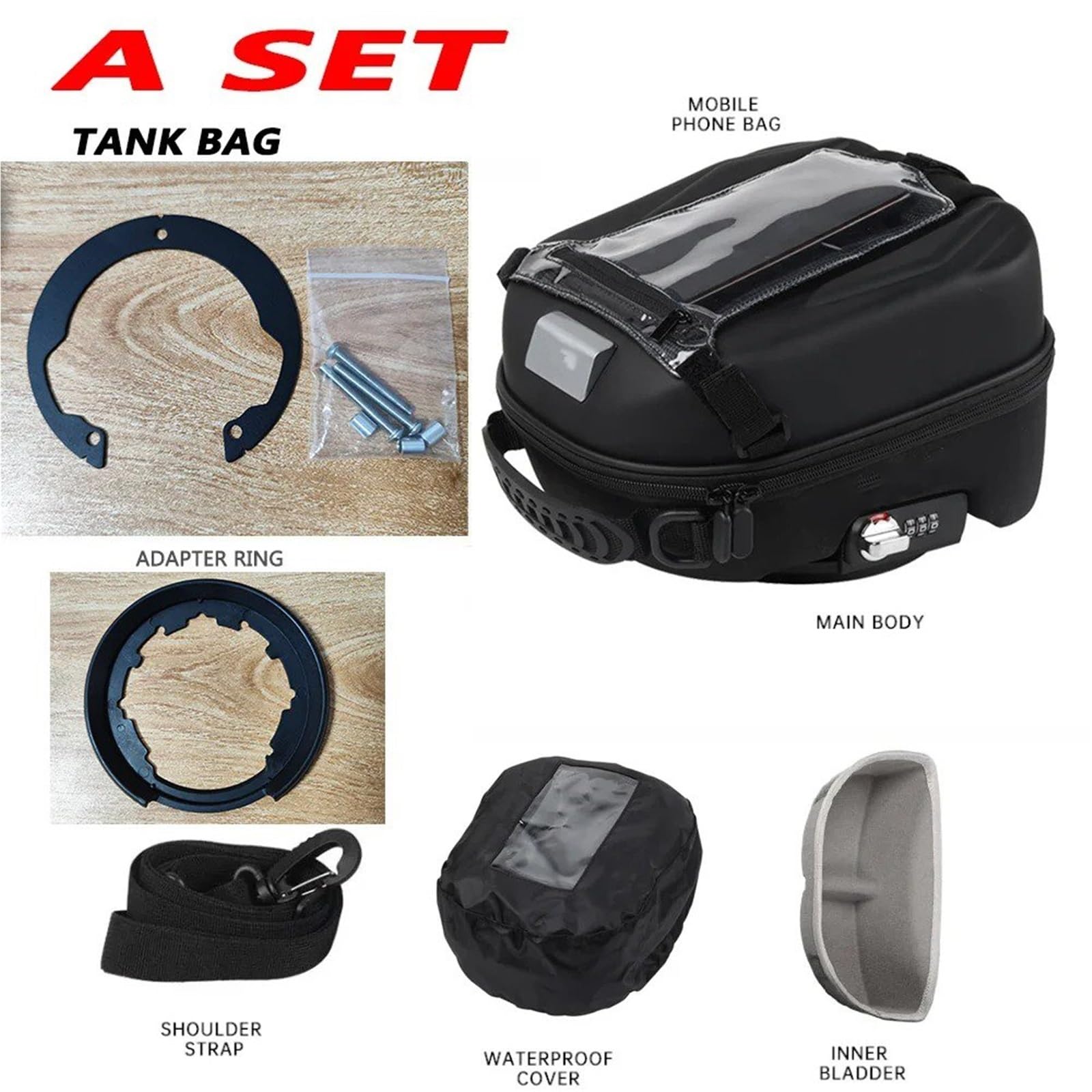 Motorradtasche Für CF Moto Für 800MT-X MT800 Für MT-X 800 MT T Für Ibex 800T Kraftstoff Tank Tasche Gepäck Rucksack Tanklock wasserdichte Lagerung Taschen Motorrad Gepäckträgertaschen