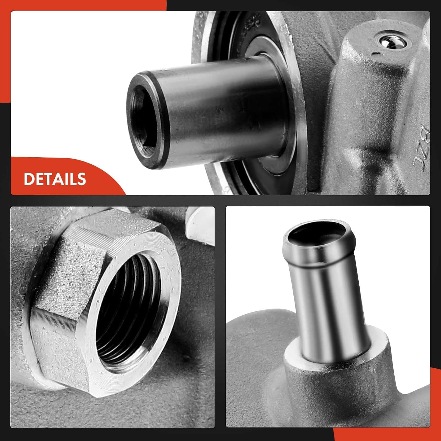 A-Premium Power Steering Pump, Compatible with Jeep Cherokee, Comanche, Chevrolet Camaro, S10, Astro, GMC S15, S15 Jimmy, Safari, Sonoma, Saab 900, Pontiac Optima, Oldsmobile Firenza, Eagle Premier