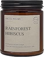 Vista 9 de Arctic Wicks - Velas perfumadas de cera de abeja y coco, 9 onzas, ámbar, rústicas, no tóxicas, de combustión limpia, 100% certificada por USDA, a