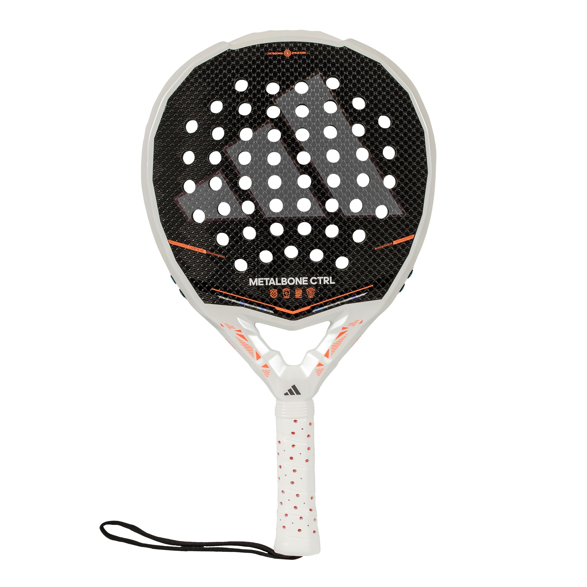 adidas Metalbone Ctrl 2026 Racchetta da paddle bianca 500 g