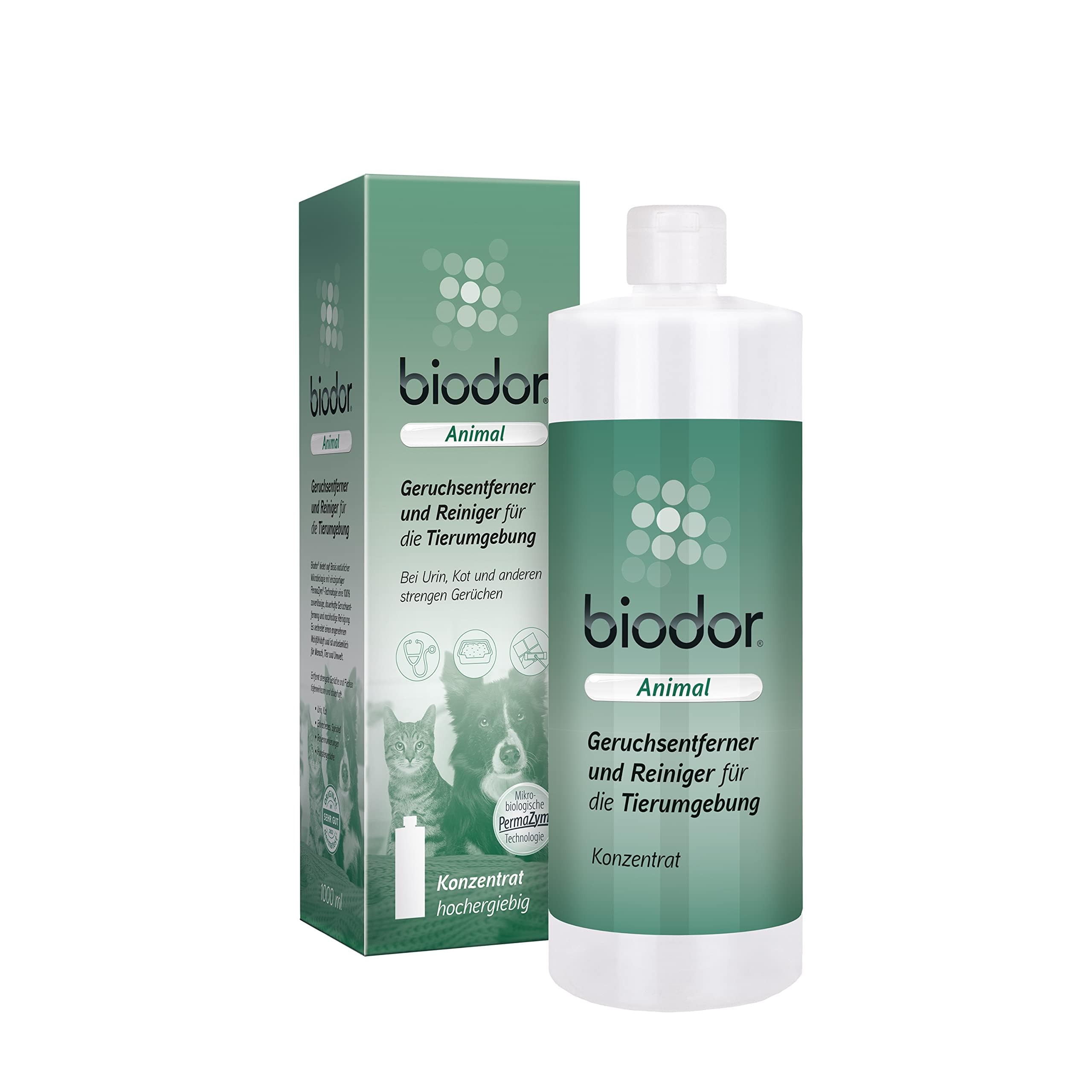 Biodor Animal Środek do Czyszczenia i Usuwania Zapachów Zwierzęcych, 1 l