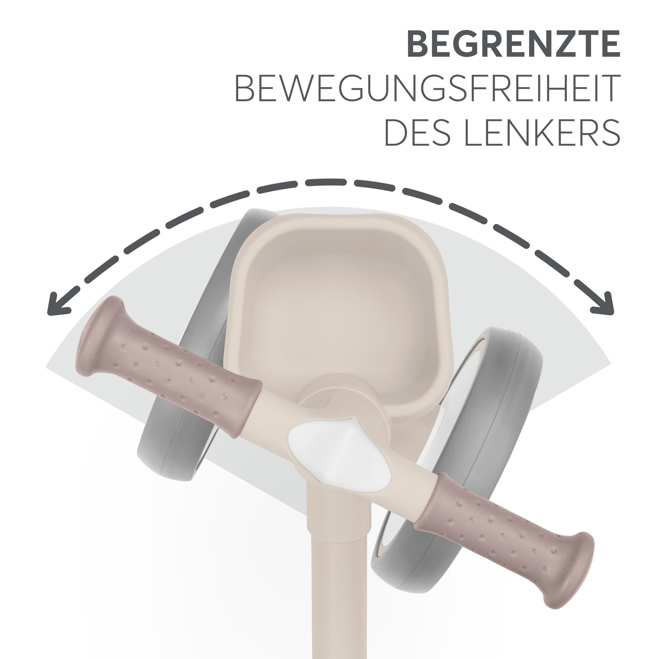 KikkaBoo ZIPI Fahrrad Ohne Pedale, Laufrad mit Korb, Einstellbar, Kinderspielzeug, Baby-Geschenk