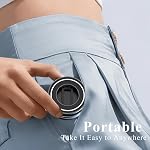 Vacuum Magnetic Phone Holder for Car,Full Metal Body,Vacuum Suction Phone Mount,Magnetic Car Mount for iPhone, Folding Holder for iPhone and Android (Black) | Full Metal,Vacuum Suction,Folding Holder,360 Rotation for iPhone and Android