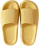 House Slipper Pour l'homme et les femmes Oreiller Diapositives Non-dérapant léger Chaussures de douche à bout ouvert Séchage rapide Sandales extra épaisses