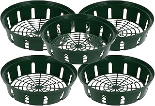 Hemoton Hoog kwaliteit 5 unidades de plástico para vasos de flores Copos de plantas úteis Copos de viveiro Copos de cultura