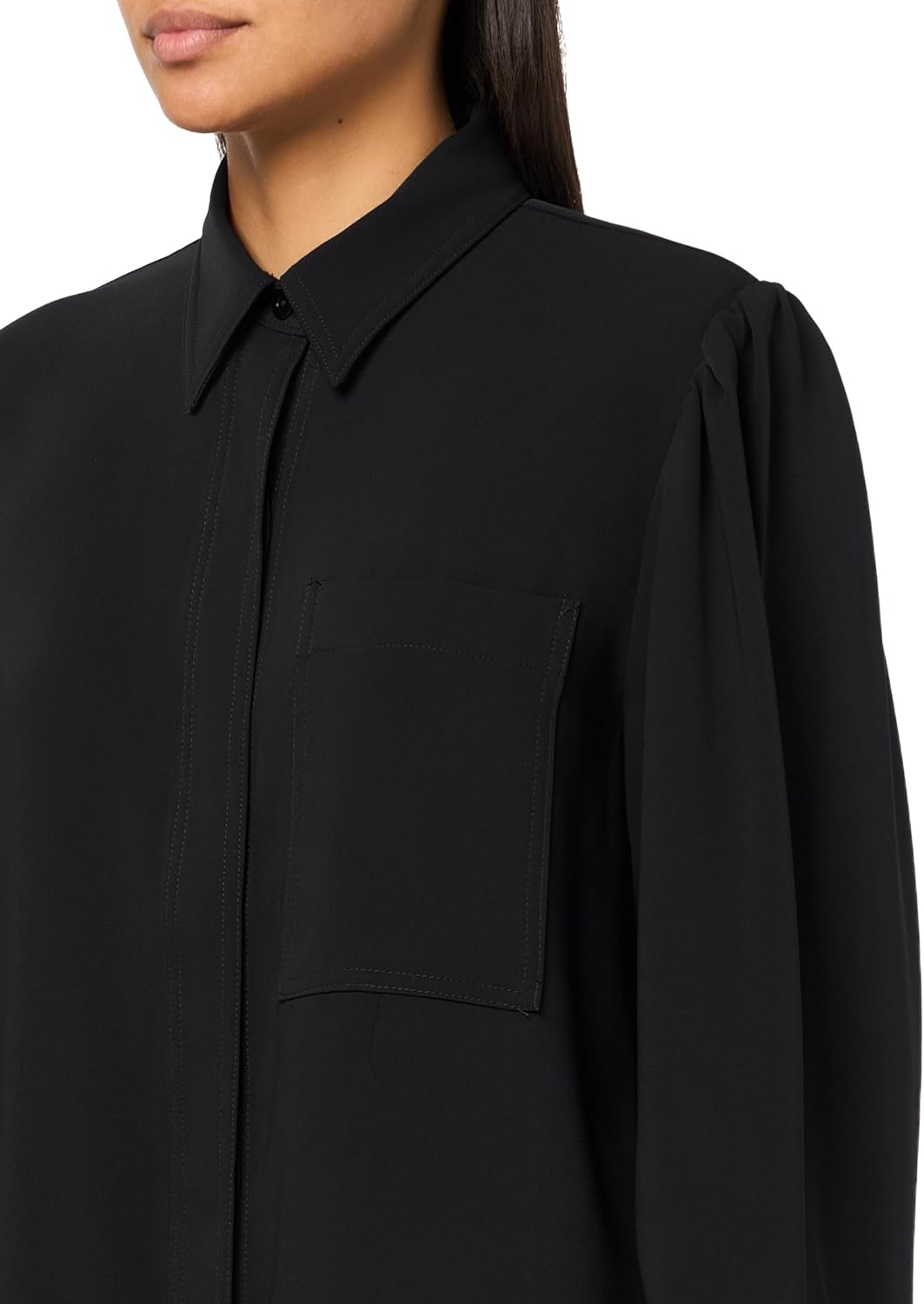 Trina Turk Womens Anuka Dolman Sleeve Shirt - Image 3