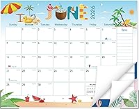 Vista 12 de Guasslee Calendario de escritorio 2026-2027, 18 meses de 2026 enero a 2027, planificador de escritorio mensual grande de 17 x 11.5 pulgadas