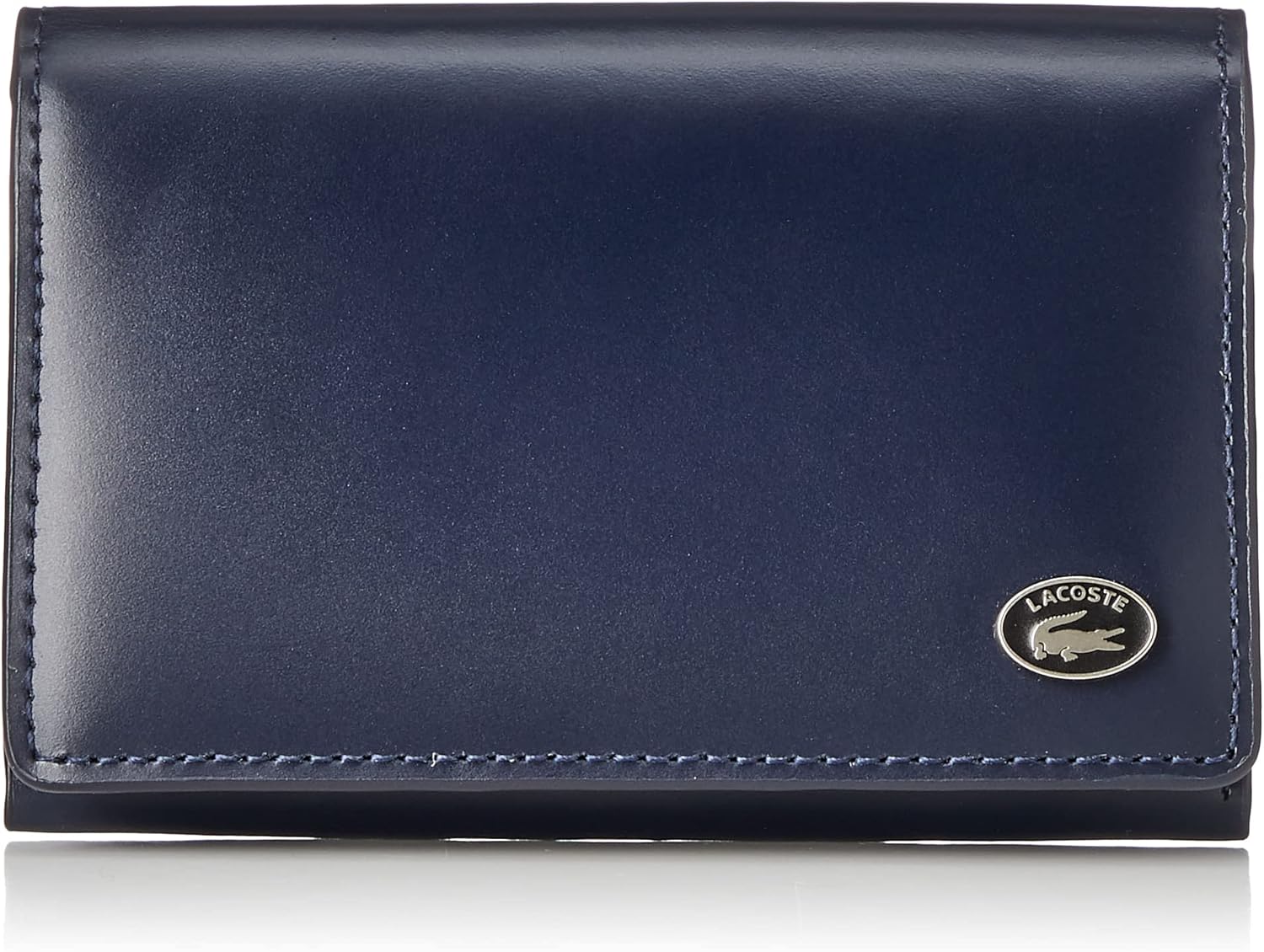 Amazon | [Lacoste] [公式] レザーミニマルカードケース