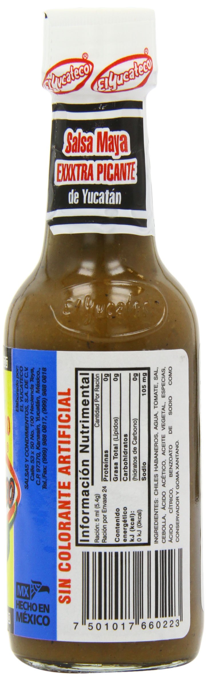El Yucateco Salsa Habanera Kutbil-Ik XXXtra Hot 2x120 ml