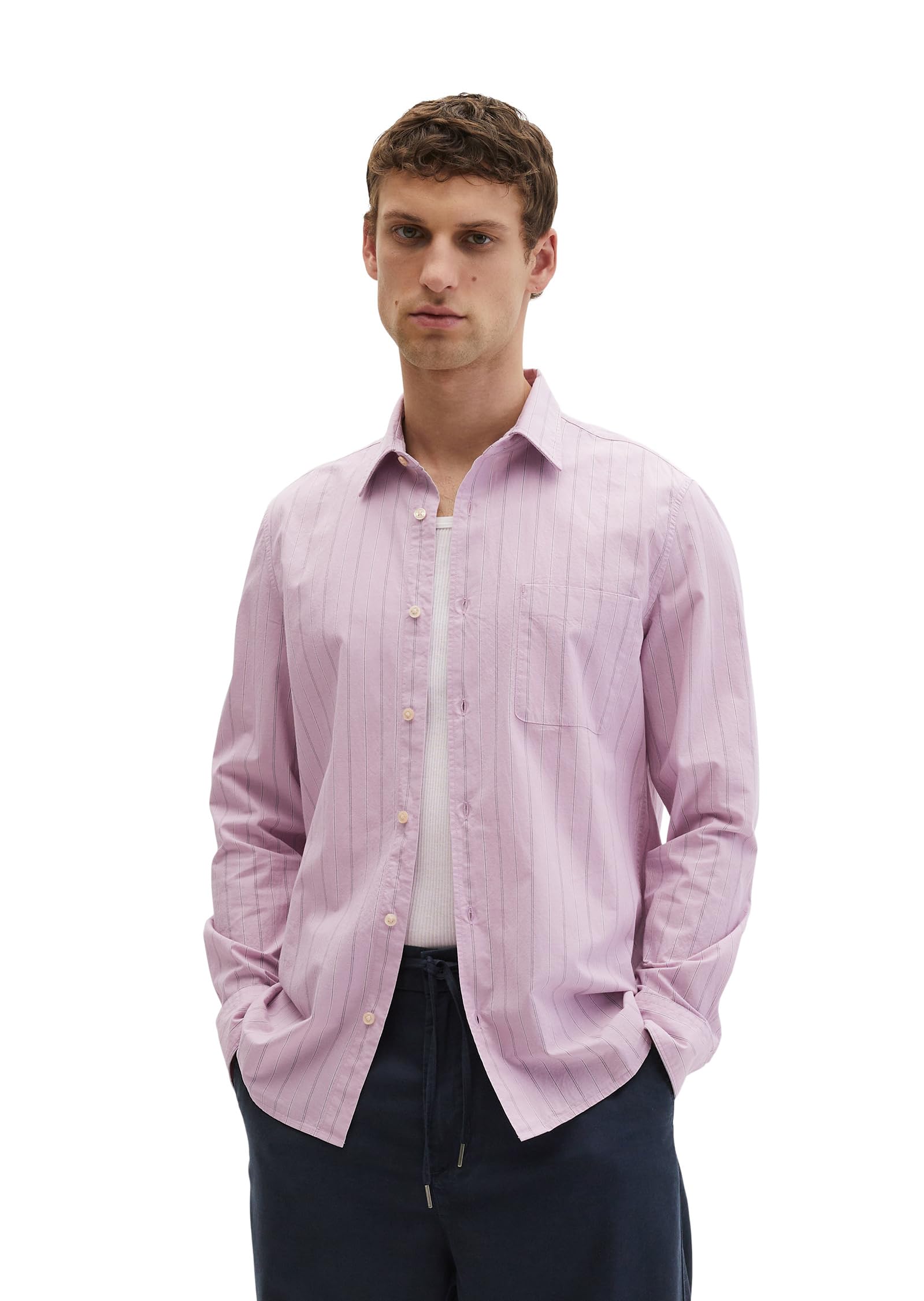Marc OߴPolo Uomo Camicia a righe shaped fit