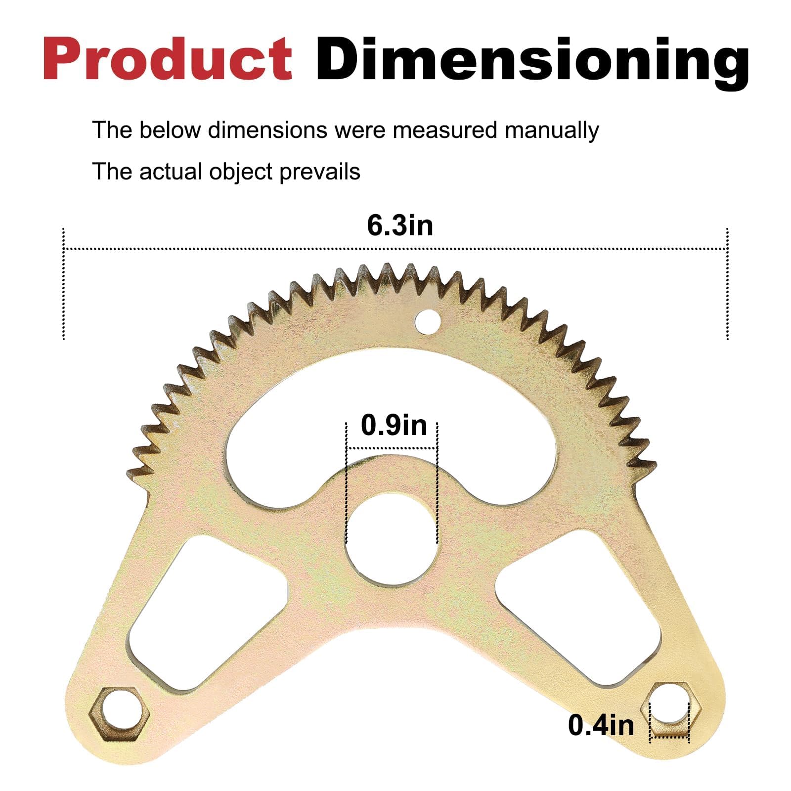 Amazon.com: joytrace 717-05225C Lawn Tractor Steering Gear Segment