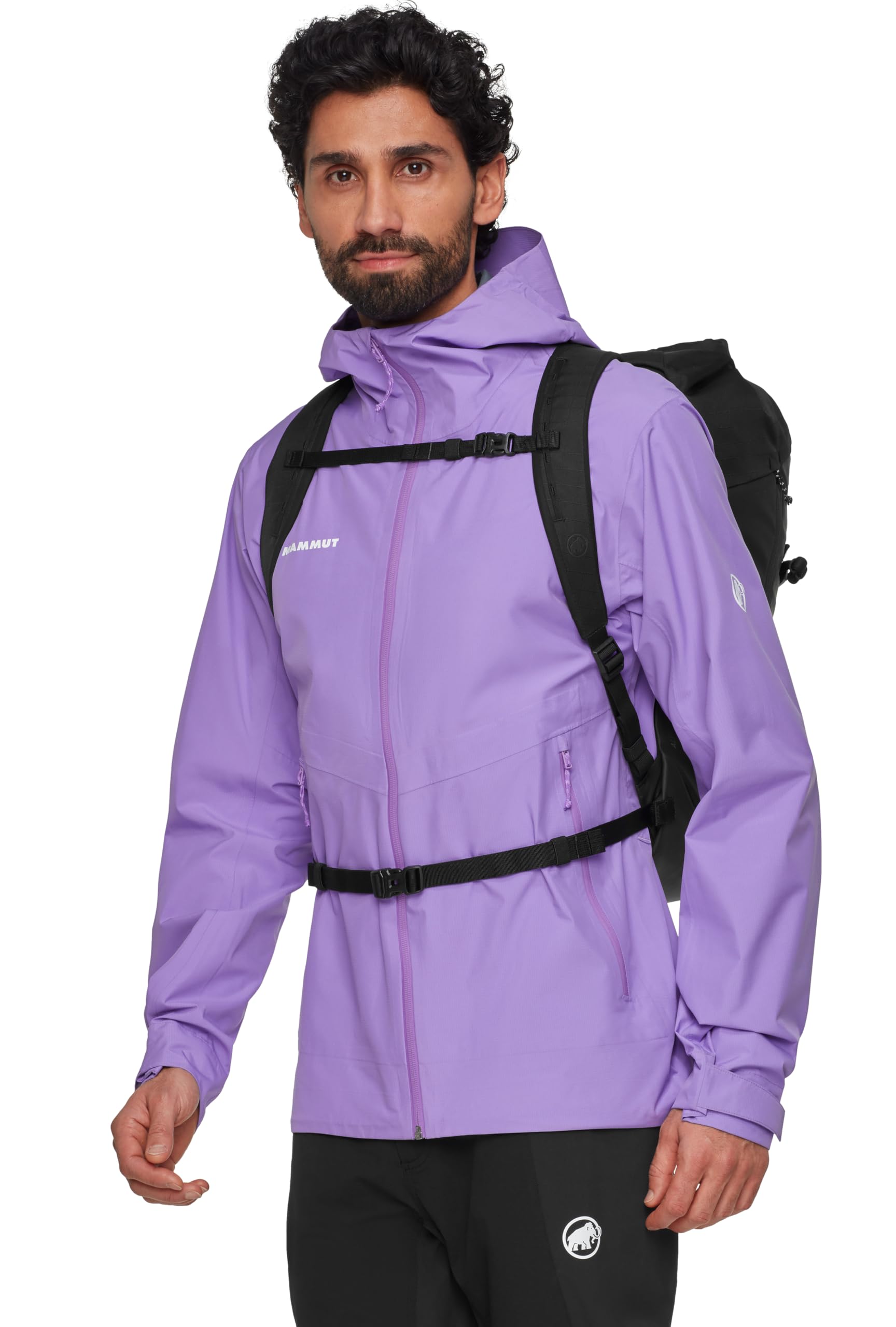 Mammut Alto 34 | Zaino da Viaggio e Lavoro con Scomparto per Laptop e Porta Bastoncini da Trekking | Nero, 34 l