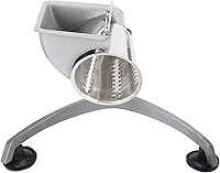 Vista 1 de Cortador de verduras multifuncional manivela cortador de verduras rallador procesadores de alimentos con 5 cuchillas de acero inoxidable para cocina