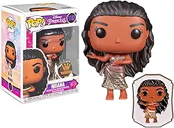 POP! Coleção Ultimate Princess – Boneco Pop de vinil da Moana – Exclusivo da loja