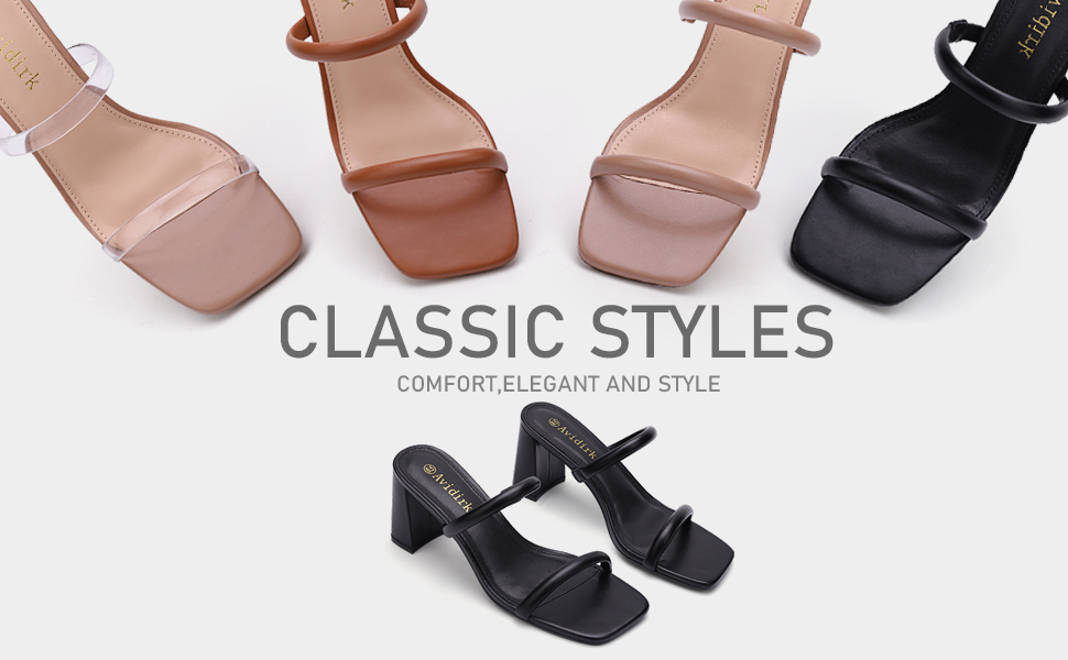 Keribella Kira Women's High Heel Sandals - Open Toe Crisscross Straps With Adjustable Ankle Strap & Back Zipper - View #5
