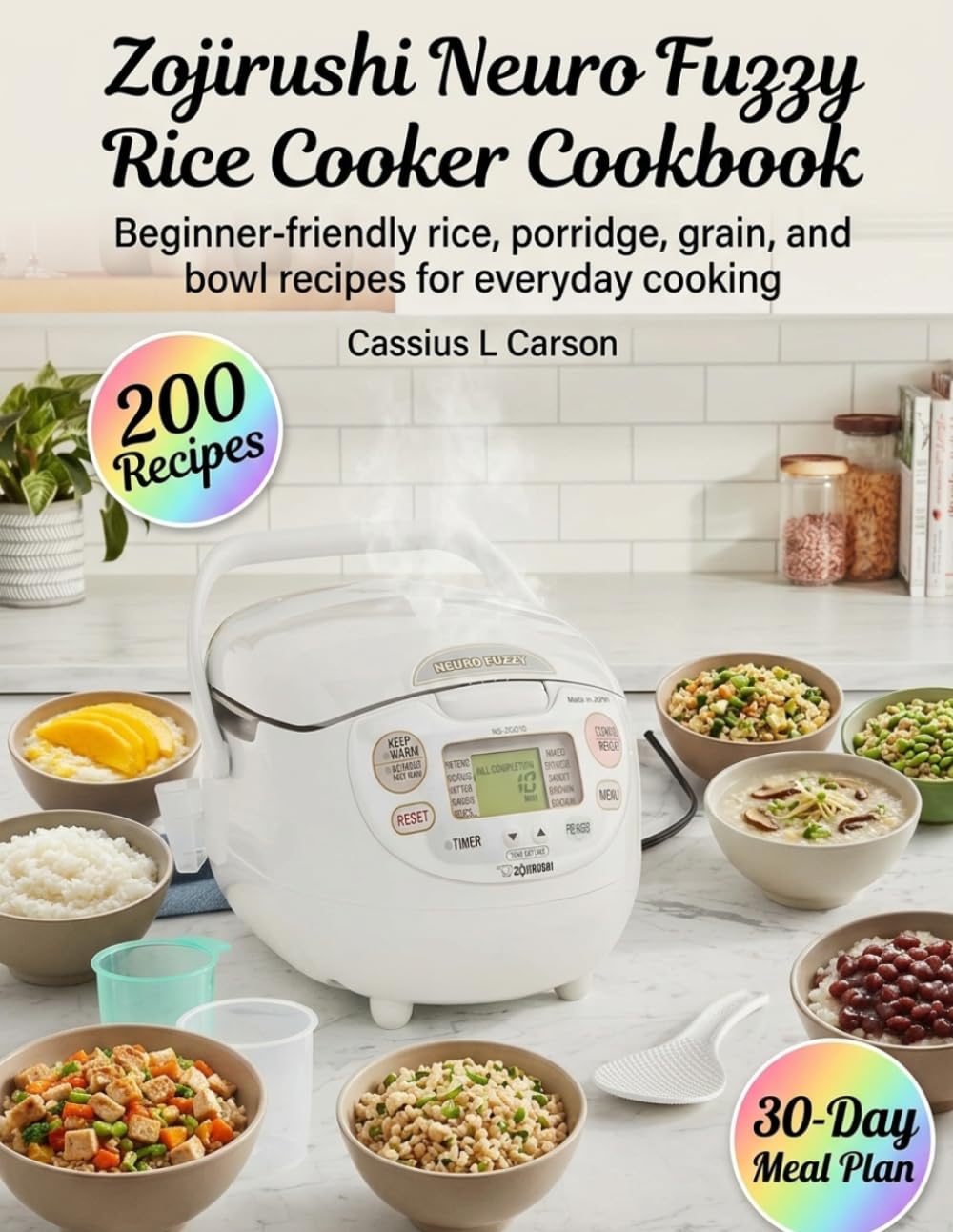 Zojirushi Neuro Fuzzy Rice Cooker Cookbook: Beginner-friendly rice, porridge, grain, and bowl recipes for everyday cooking