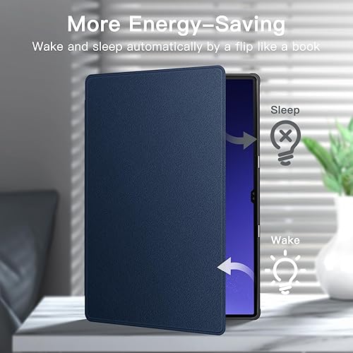 Miniatura 5 de JETech Funda para Samsung Galaxy Tab S10 UltraTab S9 Ultra de 14.6 pulgadas con soporte para S Pen y funda protectora para tableta, visión