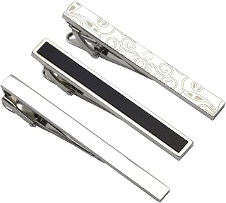 3Pcs Luxury Gentleman Necktie Tie Clip Bar Clasp Clip Clamp Pin