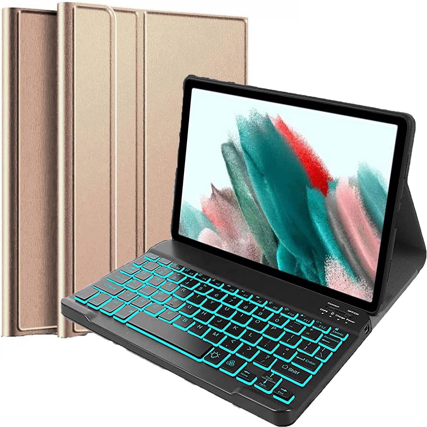 Galaxy Tab A 10.1 2019 Backlit Keyboard Cover SM-T510 SM-T515 SM-T517 ...