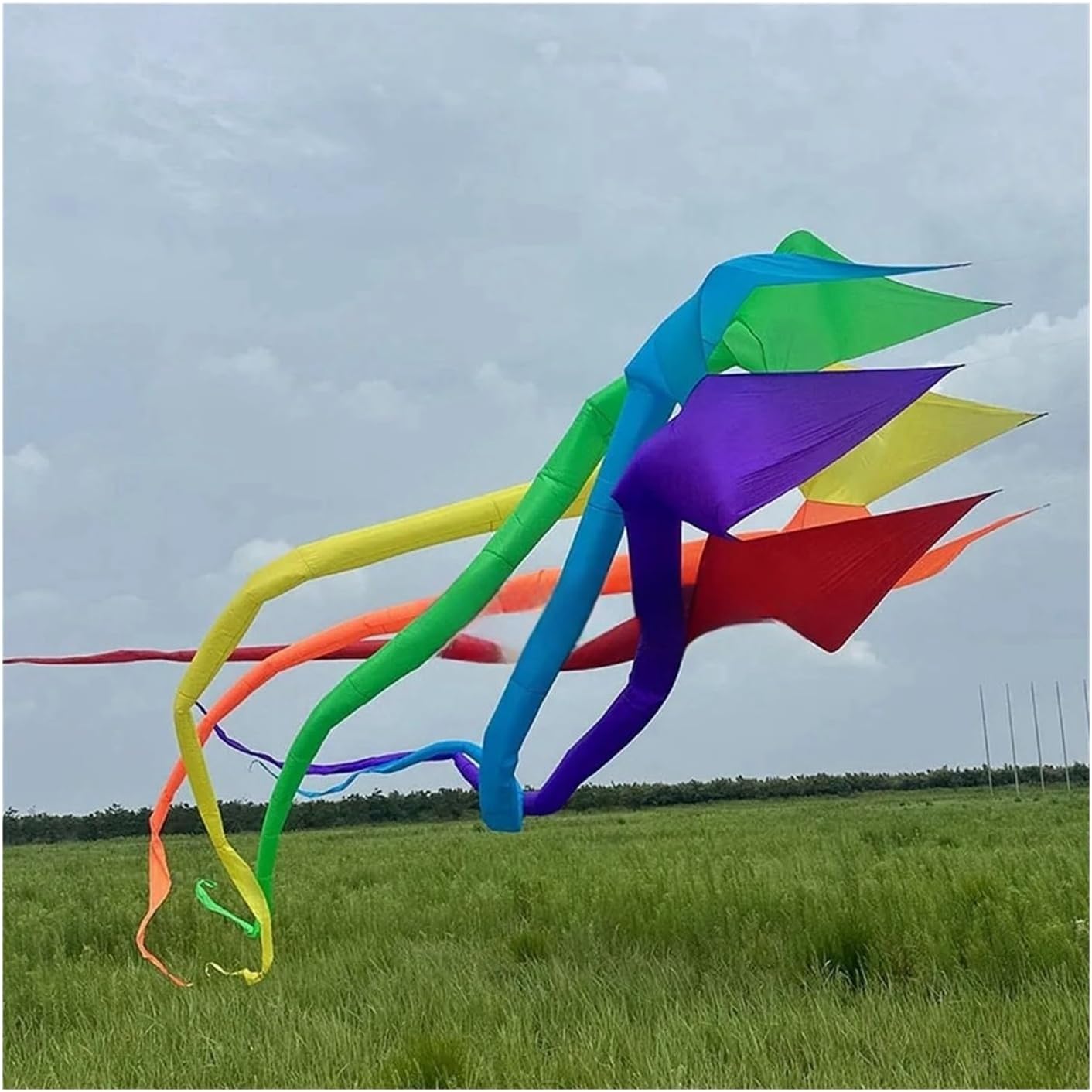 13.0m Large Soft Spinner Windsock Kite Big Huge Easy to Fly