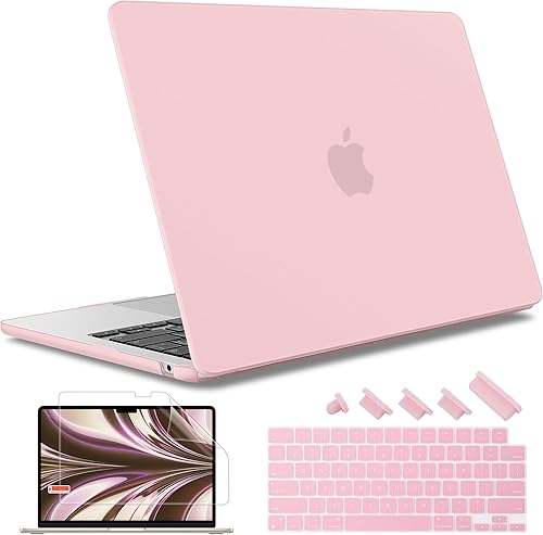 Miniatura 9 de May Chen Funda rígida de plástico para MacBook Air de 15 pulgadas M2 A2941 2023 con cubierta de teclado y protector de pantalla para MacBook Air 15