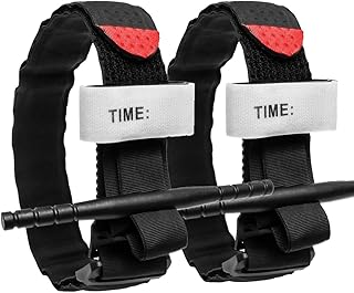 Tourniquet: Combat Medical Tourniquet, Emergency Tourniquets, Military Tourniquet for First Aid, Bleeding Control, Hemorrhage Control, School Training, Severe Emergencies or Occluding Blood Flow