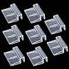Saim Acrylic Aquarium Cover Clip Fish Tank Glass Cover Clip Support Holder Universal Lid Clips for Rimless Aquariums 12mm