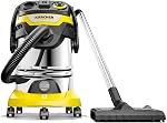 Kärcher WD 1 Classic Multi-Purpose 4 Gallon Wet-Dry Shop Vacuum Cleaner with Blower Feature, Compact Space-Saving Design, 900W