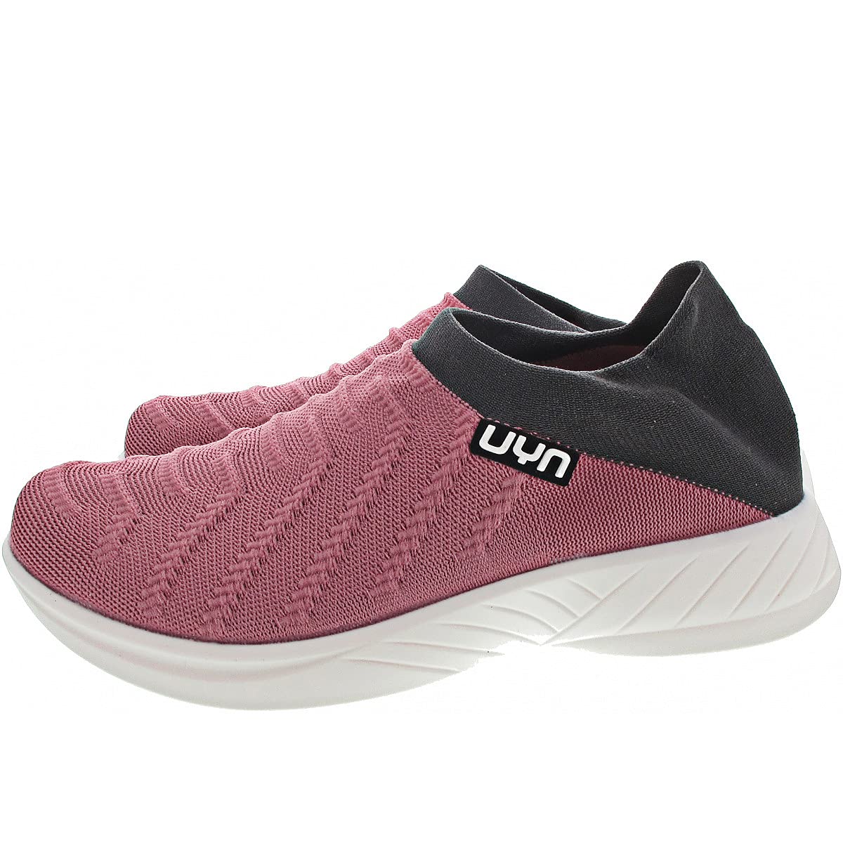 UYN Y100054-P115 Sabot 3D Ribs Sneaker Women Pink/Charcoal UK 2.5