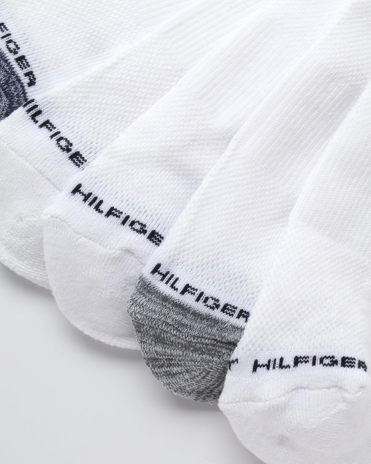Tommy Hilfiger Mens Quarter Socks - 12 Pack Cotton Blend Athletic Performance Cushioned Ankle Socks for Men with Arch Support - Image 4