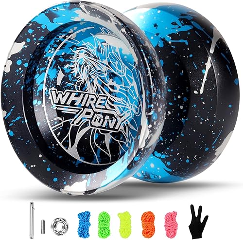 LESHARE Yoyo profesional que no responde para profesionales y yoyos receptivos para niños principiantes, rodamientos reemplazables que no responden,