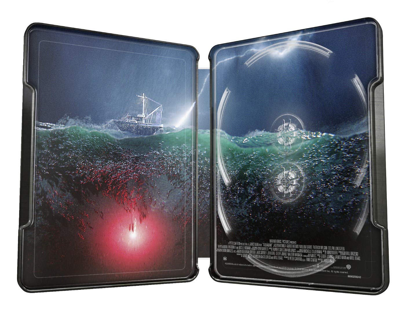 Aquaman 4K UHD + 2D Steelbook [Blu-ray]