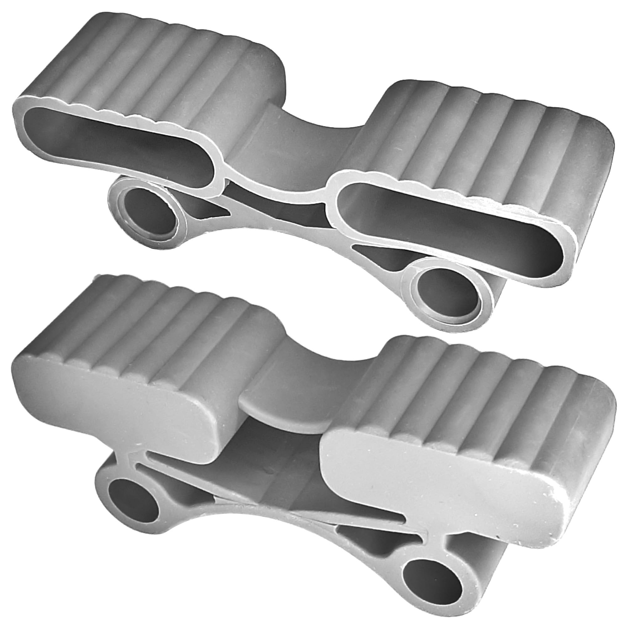 cyclingcolors 4x Supporto per Doghe 38mmx12mm + 8x bulloni perni inserto plastica 11mm Doppia Sospensione per Letto Flessibile Mobili