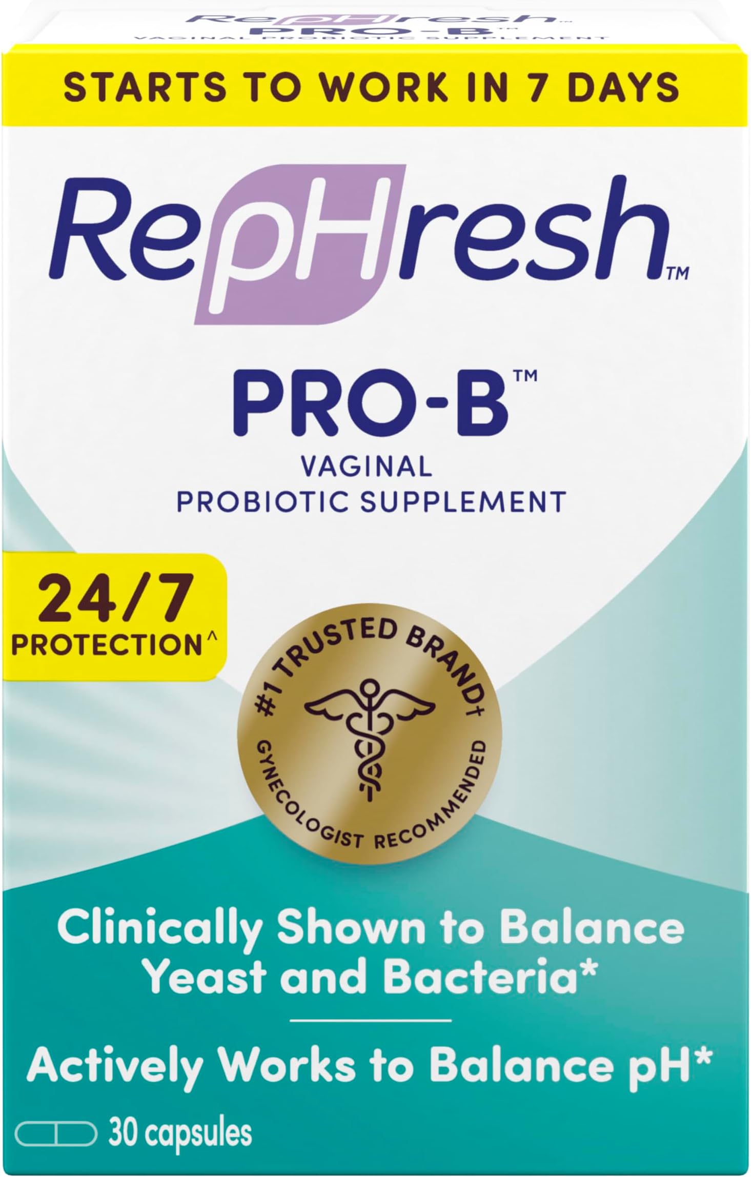 Pro-B Probiotic Supplement for Women, 30 Oral Capsules
