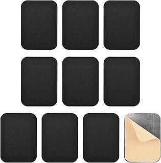 Key Hole Cover Plate, 10Pcs Iron Repair Escutcheon Door Lock Covers Self Adhesive Door Lock Repair Plates Decorative Door Lock Hole Cover Plates (55 * 75mm)