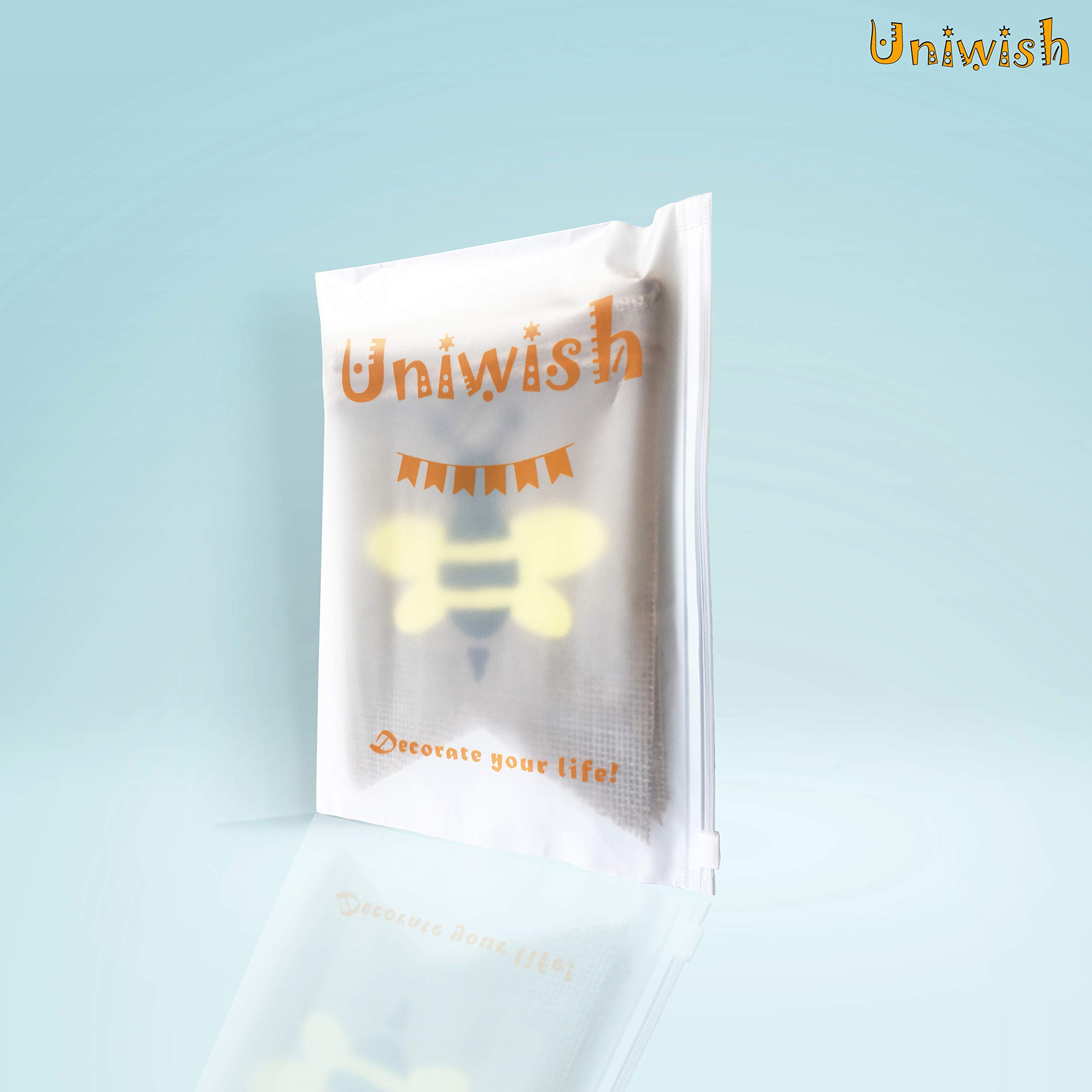 Uniwish Szczęśliwy dzień pszczół baner jutowy trzmiel tematyczny baby shower dekoracje na przyjęcie urodzinowe rustykalne prezenty dla chłopców dziewcząt