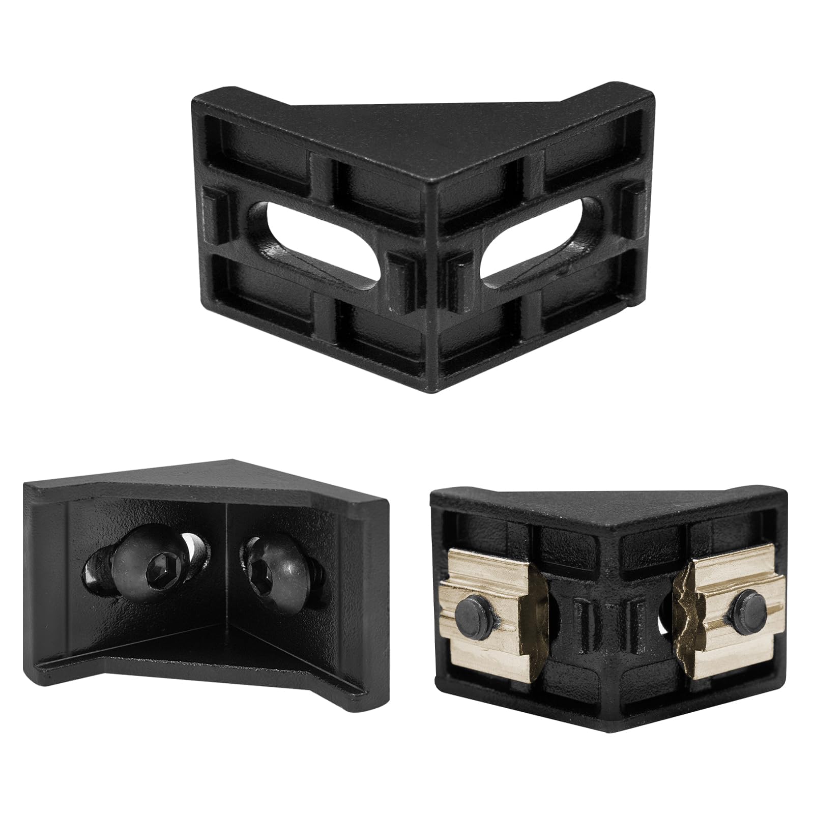 10x Alu Winkelverbinder 30x30 - Eckverbinder Für Aluminiumprofile