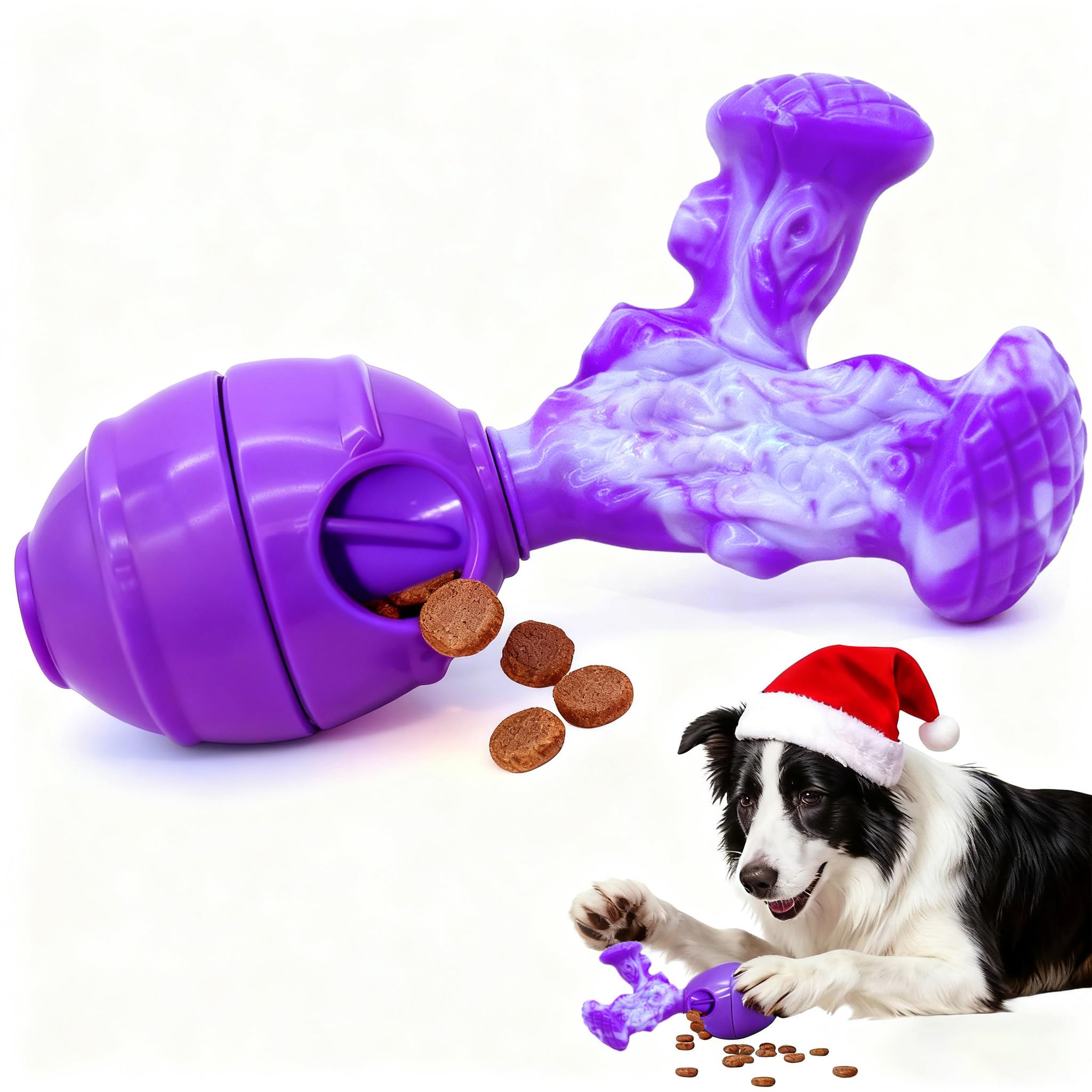 Puzzle 3 en 1 pour chiens intelligents BoYoYo et jouet à mâcher robuste