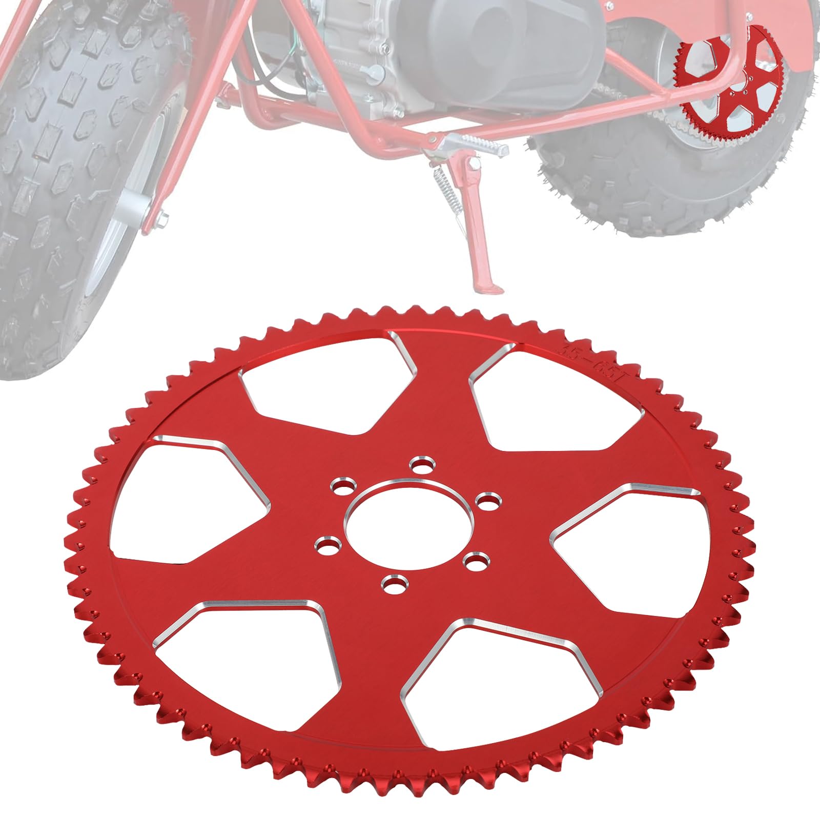 Mini Bike 40 Tooth Sprocket 35 Chain For 97cc 98cc Motovox