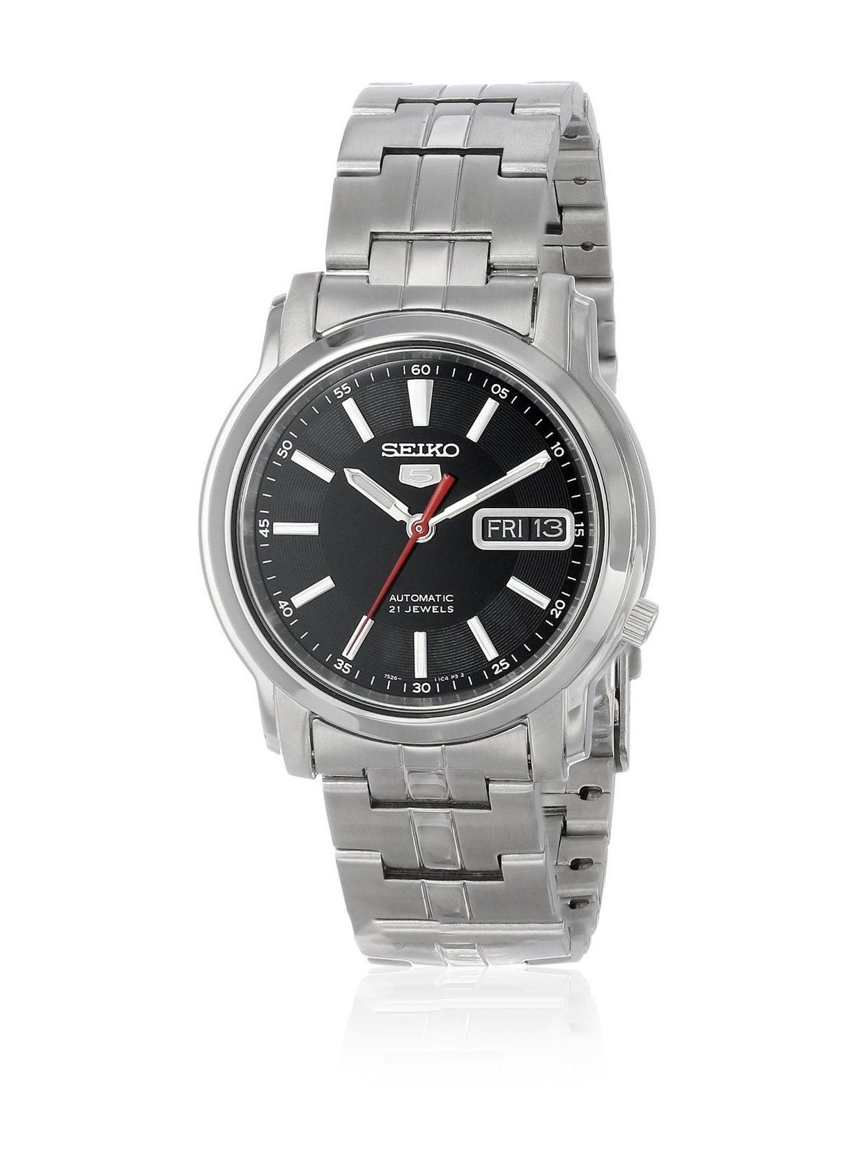 Seiko Armbanduhr Seiko 5 Automatic 21 Jewels Black Dial SNKL83 SNKL83K1 SNKL83K