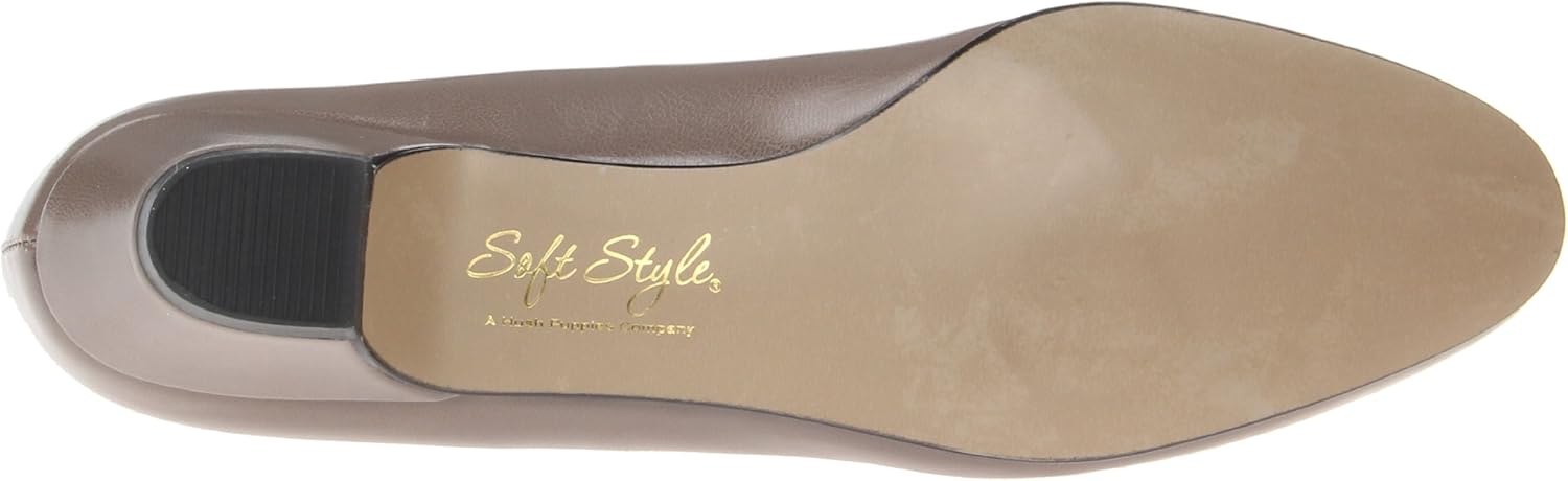 Soft Styles Women's Angel II Dress Pump, Putty Smooth, 12 - Image 4