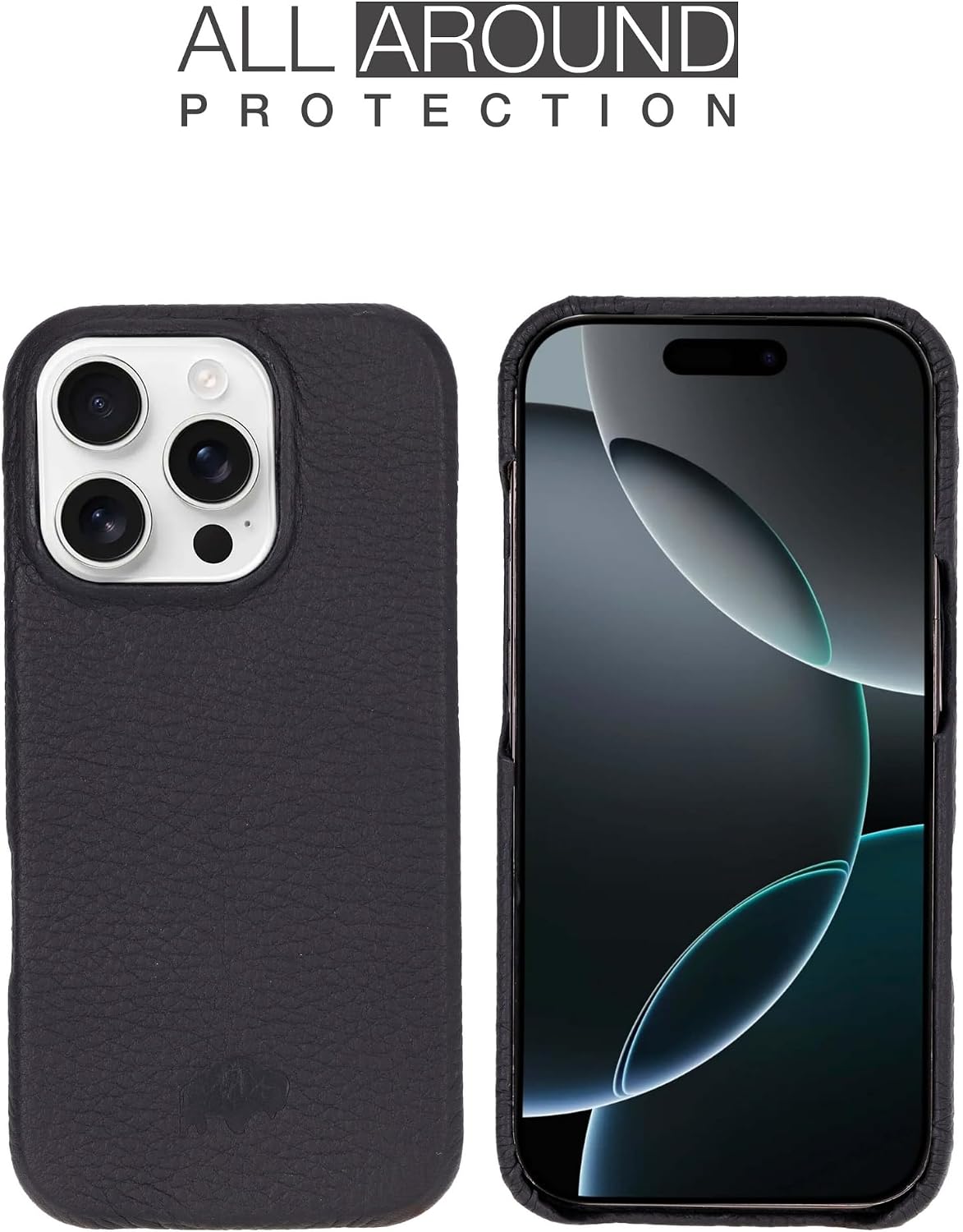 BLACKBROOK for iPhone 16 Pro Max Wallet Case with Card Holder, Full Grain Leather, Detachable 2-in-1 Set for MagSafe, RFID Blocking 4 Card Slots, Flip Phone Cover Compatible with iPhone 16 Pro Max