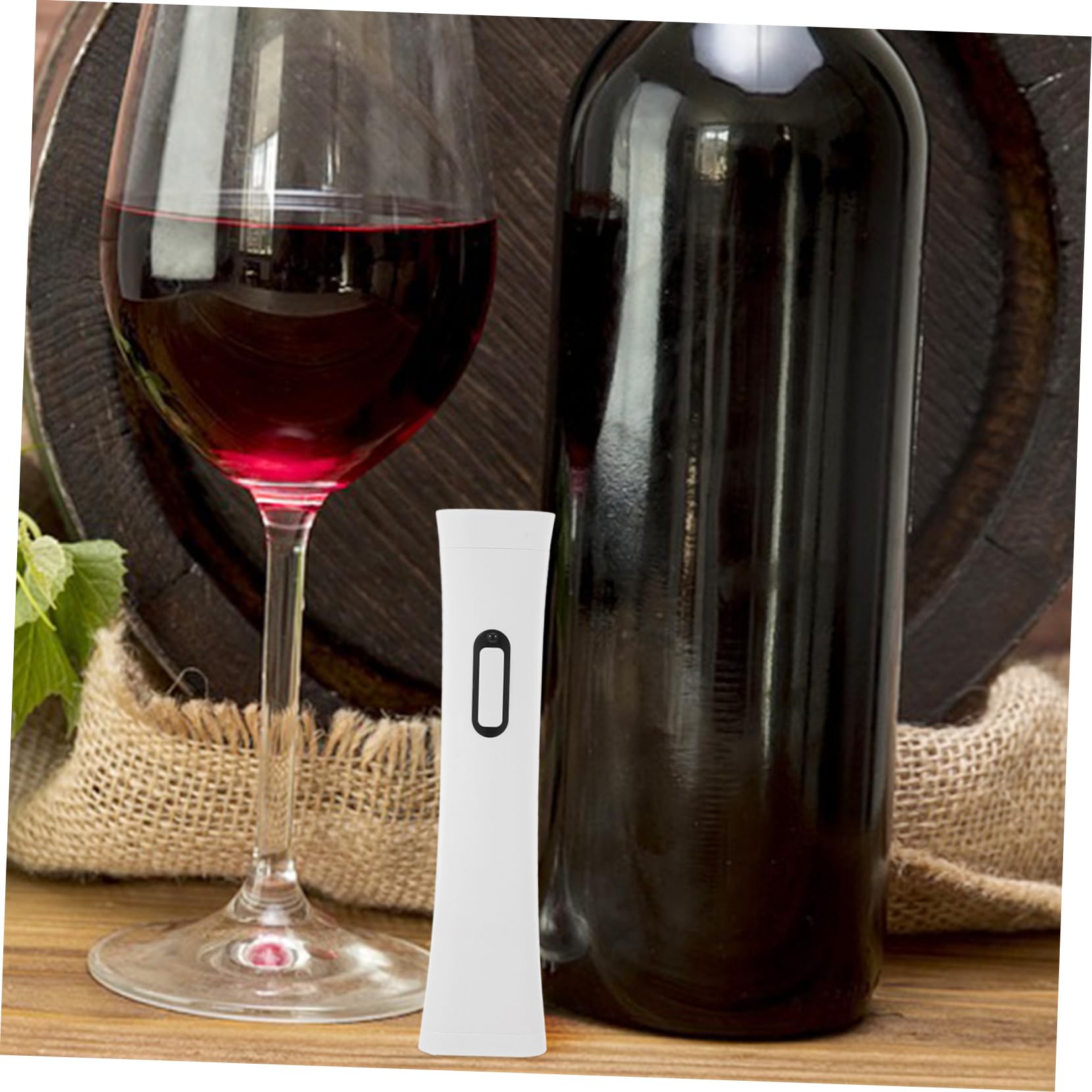 ABOOFAN Apribottiglie Ricaricabile Per Vino Professionale Realizzato in Materiale Di Design Elegante e Compatto Per Uso Quotidiano e Feste