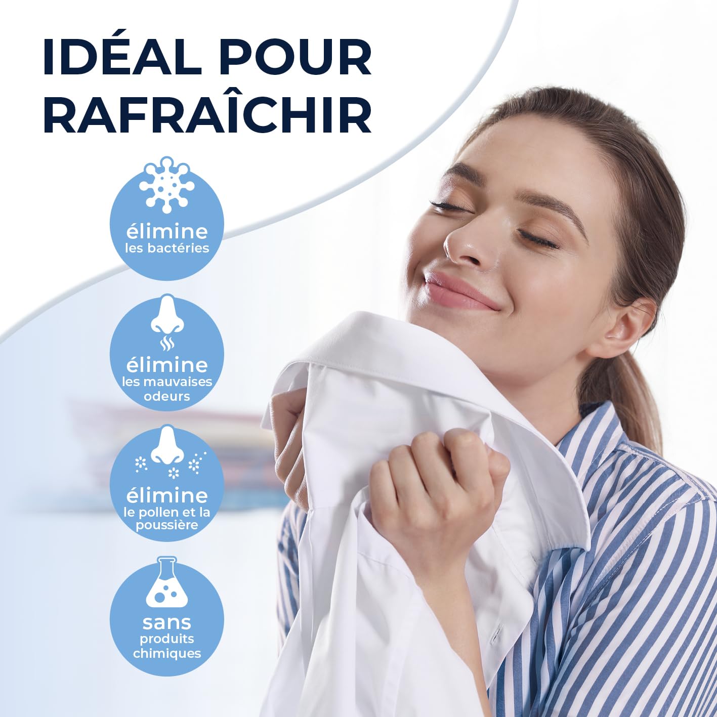 CLEANmaxx PRO STEAM presse à repasser automatique pour chemises avec fonction vapeur, écran tactile, Noir