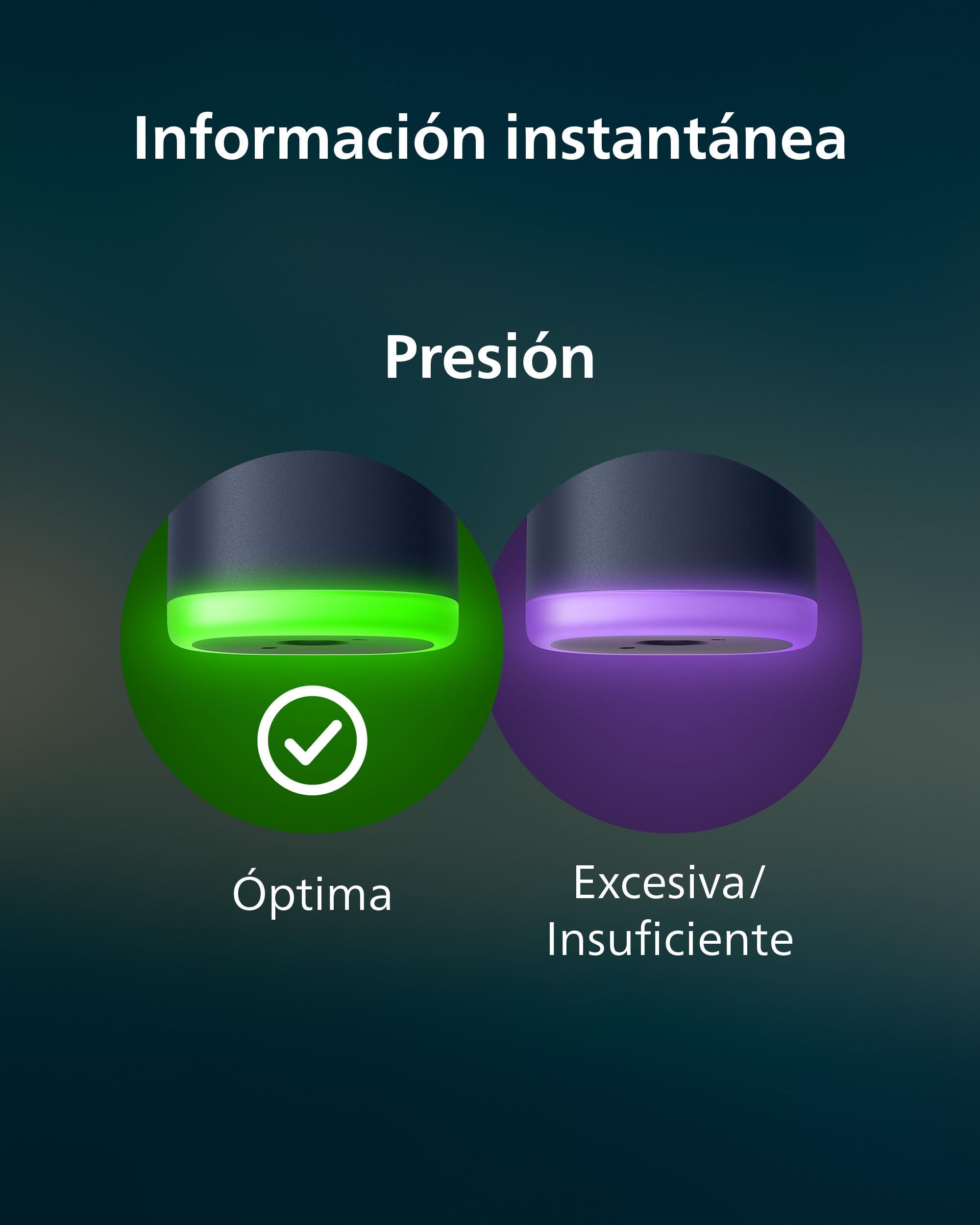 Philips Sonicare Next-Generation DiamondClean 8500 Cepillo de dientes eléctrico - con Smart Pressure Feedback y 18 ajustes, azul oscuro, HX8515/13
