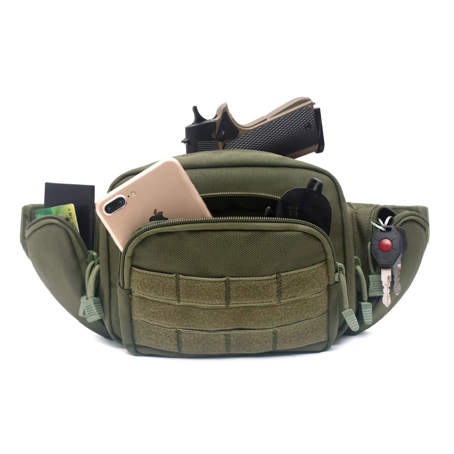 Tactique Caché Pistolet Sac Handgunner Valise Pistolet Étui En Cuir