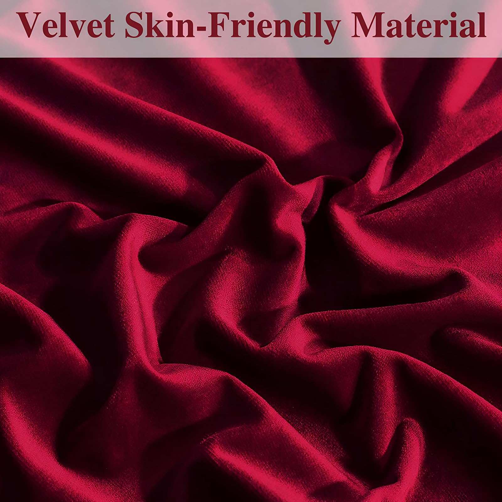 Cortinas opacas térmicas de terciopelo rojo para dormitorio, sala de estar, comedor, cine en casa y estudio, elegante tratamiento de ventana para privacidad y comodidad